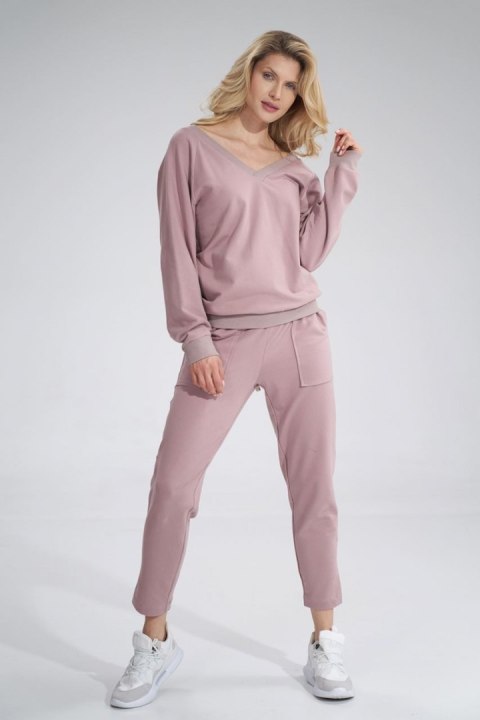 Bluza Damska Model M799 Dark Pink - Figl Hurtownia odzieży on-line, moda damska, bielizna i obuwie dla kobiet - Matterhorn.pl Figl Bluza Damska Model M799 Dark Pink - Figl Hurtownia odzieży on-line, moda damska, bielizna i obuwie dla kobiet - Matterhorn.pl Figl
