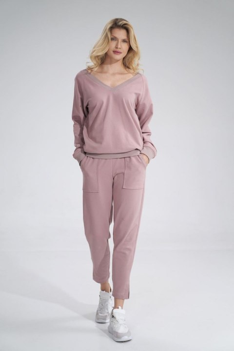 Bluza Damska Model M799 Dark Pink - Figl Hurtownia odzieży on-line, moda damska, bielizna i obuwie dla kobiet - Matterhorn.pl Figl Bluza Damska Model M799 Dark Pink - Figl Hurtownia odzieży on-line, moda damska, bielizna i obuwie dla kobiet - Matterhorn.pl Figl