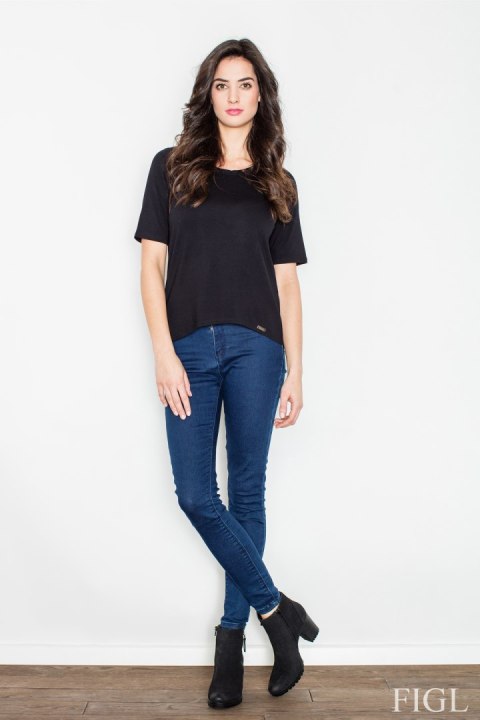 Bluzka M436 Black - Figl Figl Bluzka M436 Black - Figl Figl