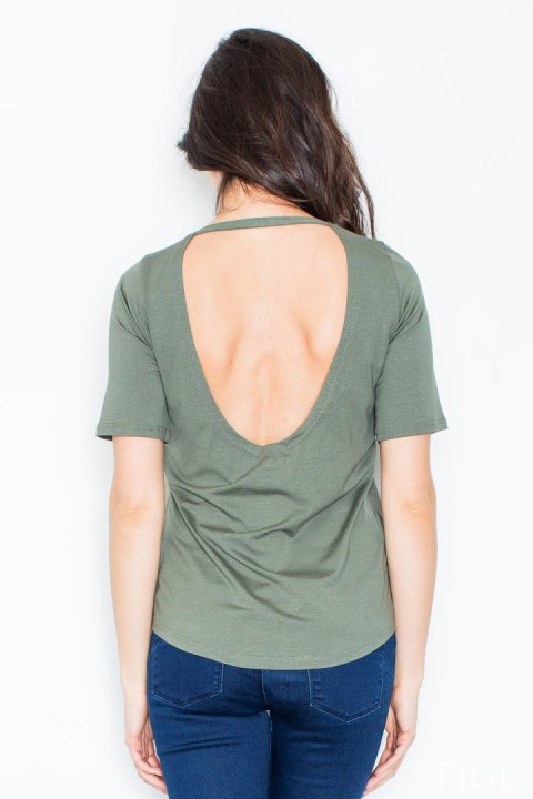 Bluzka M436 Green - Figl Figl Bluzka M436 Green - Figl Figl