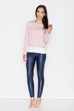 Bluzka Model 374 Pink - Figl Figl