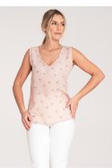Bluzka Model M1076 Pink - Figl Figl Bluzka Model M1076 Pink - Figl Figl