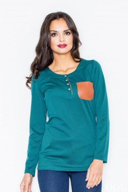 Bluzka Model M156 Green - Figl Figl