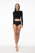 Koszulka nocna T-shirt Model Simple Longsleeve Black - Julimex Julimex Koszulka nocna T-shirt Model Simple Longsleeve Black - Julimex Julimex