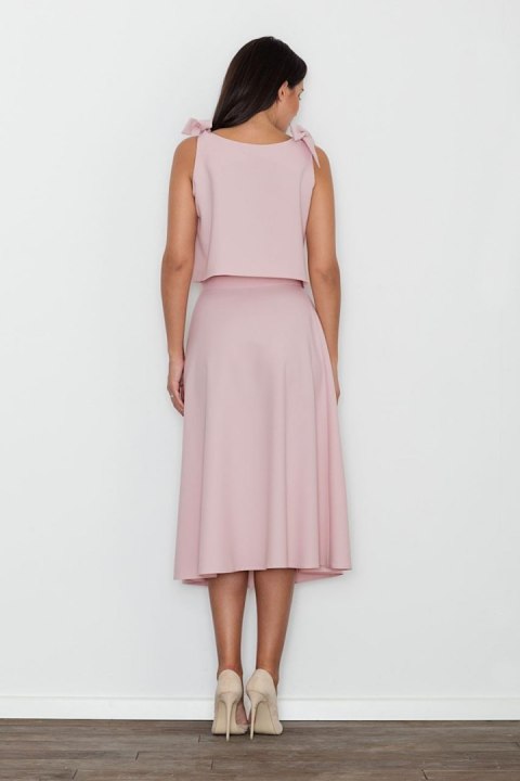 Spódnica Komplet Model M578 Pink - Figl Figl Spódnica Komplet Model M578 Pink - Figl Figl