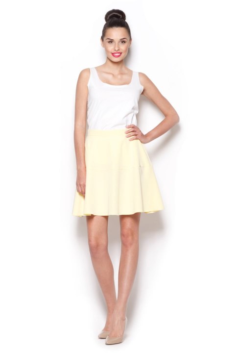 Spódnica Model 285 Yellow - Figl Figl Spódnica Model 285 Yellow - Figl Figl