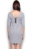 Sukienka Model 312 Grey - Figl Figl Sukienka Model 312 Grey - Figl Figl