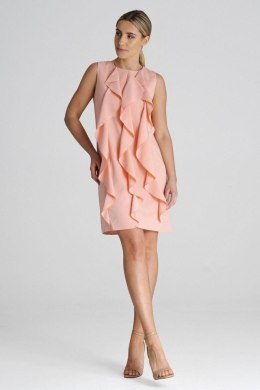 Sukienka Model M1002 Pink - Figl Hurtownia odzieży on-line, moda damska, bielizna i obuwie dla kobiet - Matterhorn.pl Figl