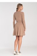 Sukienka Model M1050 Beige - Figl Figl Sukienka Model M1050 Beige - Figl Figl