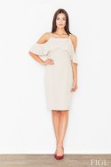 Sukienka Model M478 Beige - Figl Figl