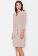 Sukienka Model M526 Beige - Figl Figl Sukienka Model M526 Beige - Figl Figl