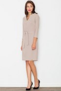 Sukienka Model M526 Beige - Figl Figl Sukienka Model M526 Beige - Figl Figl