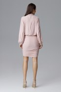 Sukienka Model M635 Pink - Figl Figl Sukienka Model M635 Pink - Figl Figl