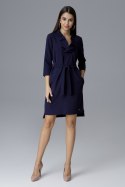 Sukienka Model M644 Navy - Figl Figl Sukienka Model M644 Navy - Figl Figl