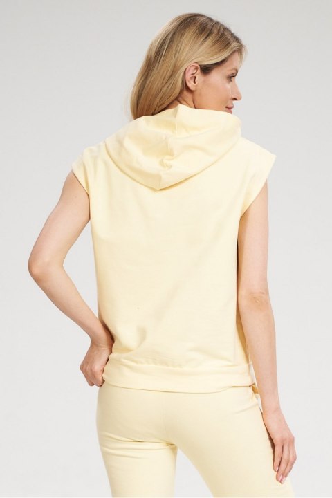Bluza Damska Model M802 Yellow - Figl Figl Bluza Damska Model M802 Yellow - Figl Figl
