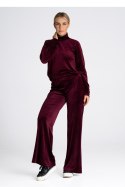 Bluza Damska Model M967 Bordo - Figl Figl Bluza Damska Model M967 Bordo - Figl Figl