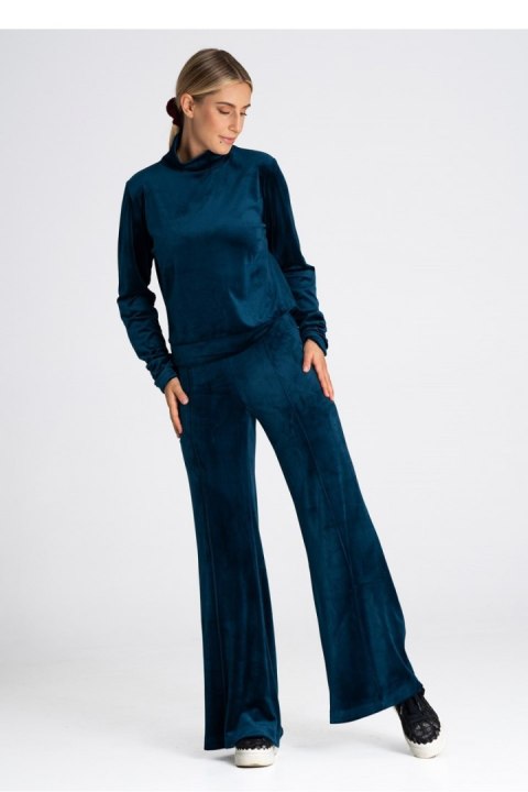 Bluza Damska Model M967 Morski - Figl Figl Bluza Damska Model M967 Morski - Figl Figl