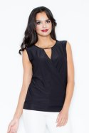 Bluzka Model 337 Black - Figl Figl Bluzka Model 337 Black - Figl Figl