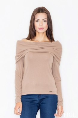 Bluzka Model M469 Beige - Figl Figl
