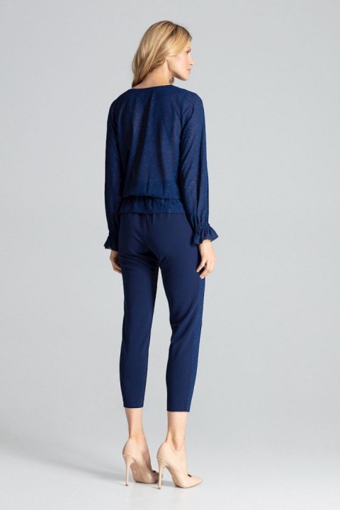 Bluzka Model M690 Navy - Figl Figl Bluzka Model M690 Navy - Figl Figl