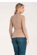 Golf Damski Model M1058 Beige - Figl Figl Golf Damski Model M1058 Beige - Figl Figl