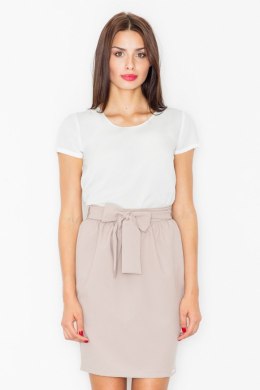 Spódnica Model M524 Beige - Figl Figl