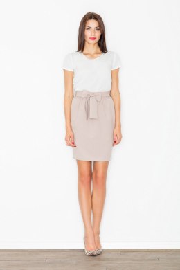 Spódnica Model M524 Beige - Figl Figl
