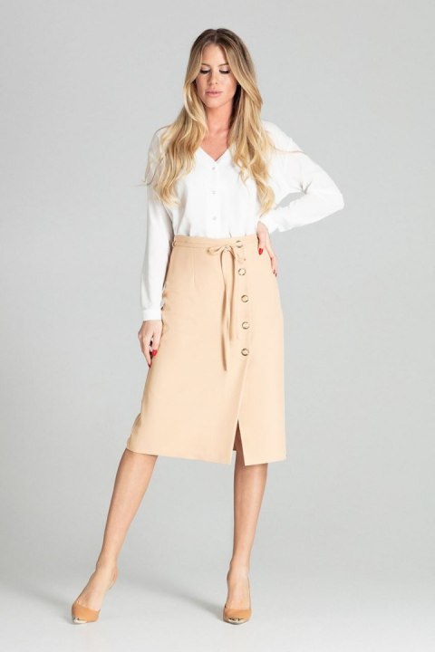 Spódnica Model M697 Beige - Figl Figl Spódnica Model M697 Beige - Figl Figl