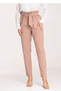 Spodnie Damskie Model M1072 Beige - Figl Figl Spodnie Damskie Model M1072 Beige - Figl Figl