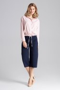 Spodnie Damskie Model M655 Navy - Figl Figl Spodnie Damskie Model M655 Navy - Figl Figl