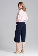 Spodnie Damskie Model M655 Navy - Figl Figl Spodnie Damskie Model M655 Navy - Figl Figl
