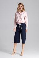 Spodnie Damskie Model M655 Navy - Figl Figl Spodnie Damskie Model M655 Navy - Figl Figl