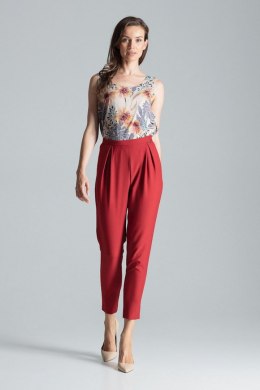 Spodnie Damskie Model M676 Bordo - Figl Figl