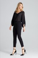 Spodnie Damskie Model M689 Black - Figl Figl Spodnie Damskie Model M689 Black - Figl Figl