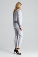 Spodnie Damskie Model M689 Grey - Figl Figl Spodnie Damskie Model M689 Grey - Figl Figl