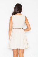 Sukienka M083 Beige - Figl Figl Sukienka M083 Beige - Figl Figl