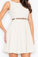 Sukienka M083 Beige - Figl Figl Sukienka M083 Beige - Figl Figl