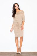 Sukienka Model 203 Beige - Figl Figl Sukienka Model 203 Beige - Figl Figl