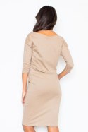 Sukienka Model 203 Beige - Figl Figl Sukienka Model 203 Beige - Figl Figl
