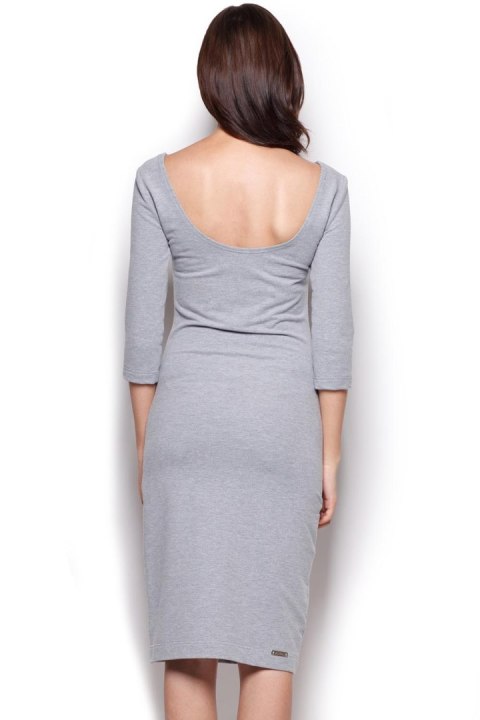 Sukienka Model 301 Grey - Figl Figl Sukienka Model 301 Grey - Figl Figl