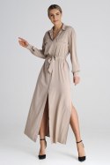 Sukienka Model M1000 Beige - Figl Figl Sukienka Model M1000 Beige - Figl Figl