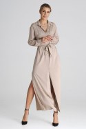 Sukienka Model M1000 Beige - Figl Figl Sukienka Model M1000 Beige - Figl Figl