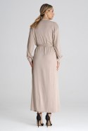 Sukienka Model M1000 Beige - Figl Figl Sukienka Model M1000 Beige - Figl Figl