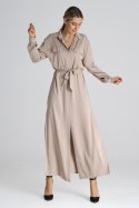 Sukienka Model M1000 Beige - Figl Figl Sukienka Model M1000 Beige - Figl Figl