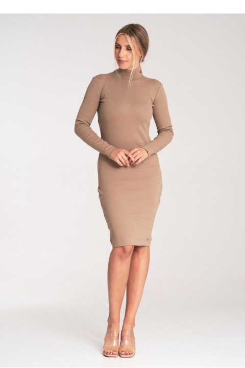 Sukienka Model M1042 Beige - Figl Figl Sukienka Model M1042 Beige - Figl Figl