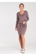 Sukienka Model M1049 Brown - Figl Figl Sukienka Model M1049 Brown - Figl Figl