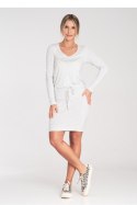 Sukienka Model M1049 Light Grey - Figl Figl Sukienka Model M1049 Light Grey - Figl Figl