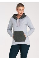 Bluza Damska Model M1045 Dark Grey - Figl Figl Bluza Damska Model M1045 Dark Grey - Figl Figl