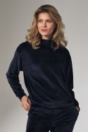 Bluza Damska Model M745 Navy - Figl Figl Bluza Damska Model M745 Navy - Figl Figl