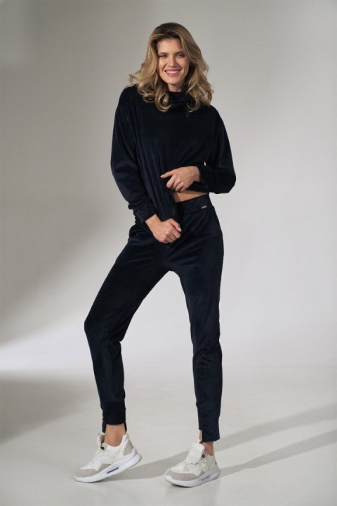 Bluza Damska Model M745 Navy - Figl Figl Bluza Damska Model M745 Navy - Figl Figl